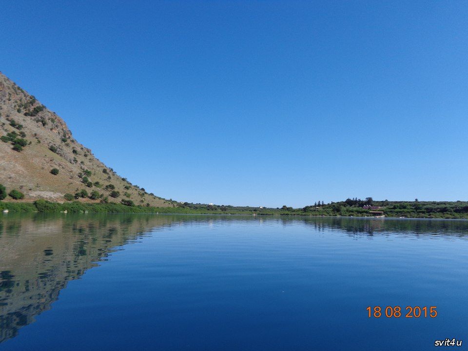 Озеро Курнас. Крит