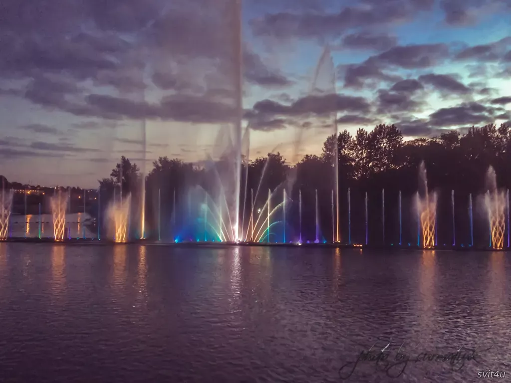 Фонтан Roshen. Вінниця