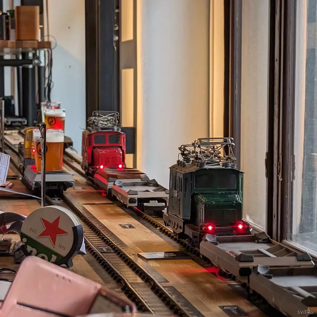 Vytopna Railway Restaurant. Прага