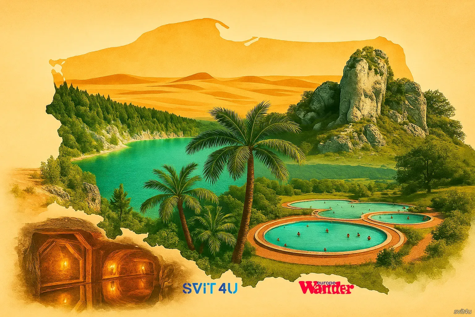 10 екзотичних місць у Польщі, які замінять Мальдіви, Єгипет і не тільки