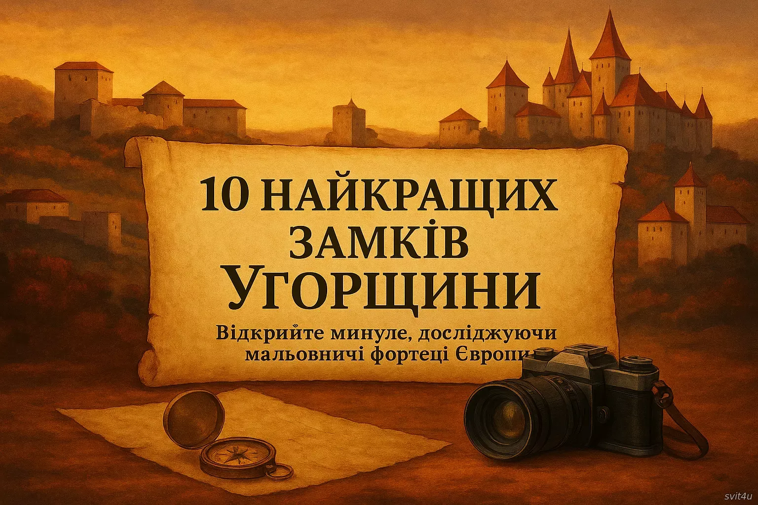 Відкрийте минуле: 10 найкращих замків Угорщини, які варто побачити